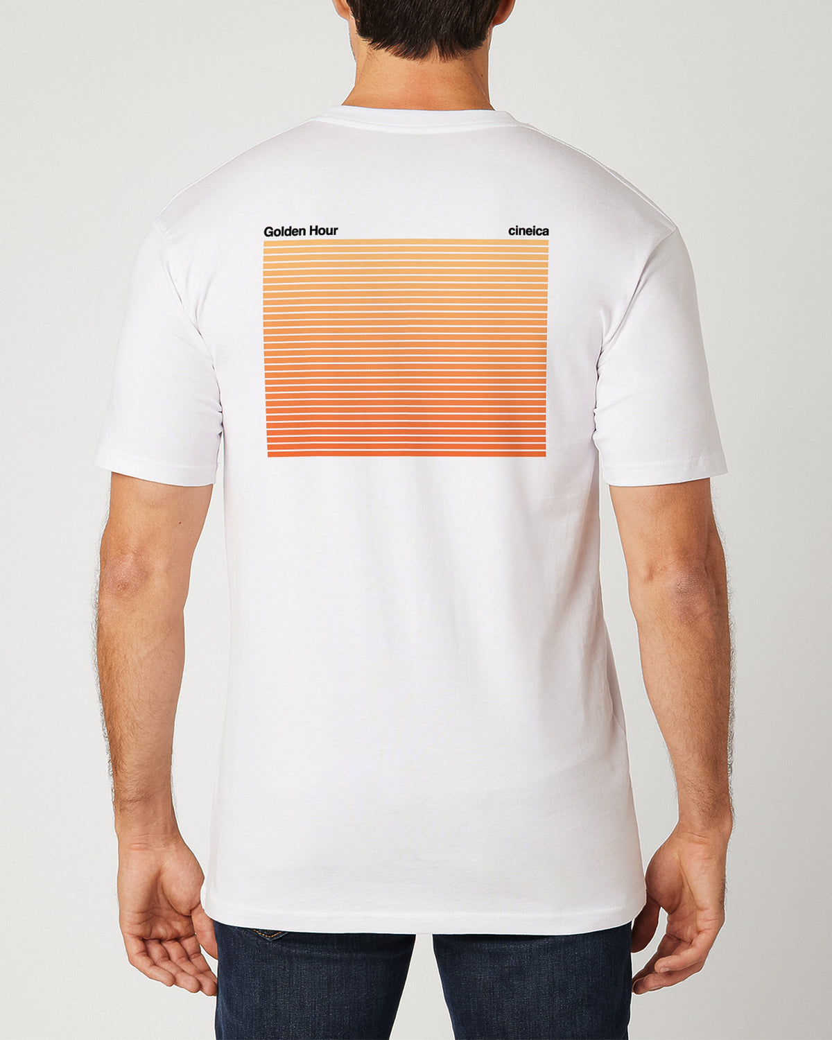 Golden Hour Tee White